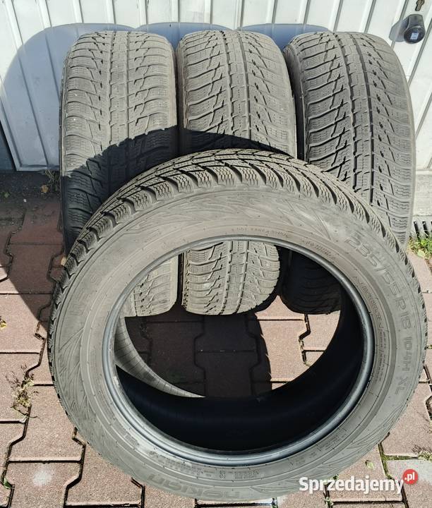 Opony zimowe 23555 R18 kpl 4 do suva Leszno sprzedam