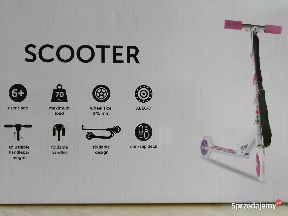 NAJTANIEJ Hulajnoga LED Dwukołowa 145mm 70 6 Sport sprzedam