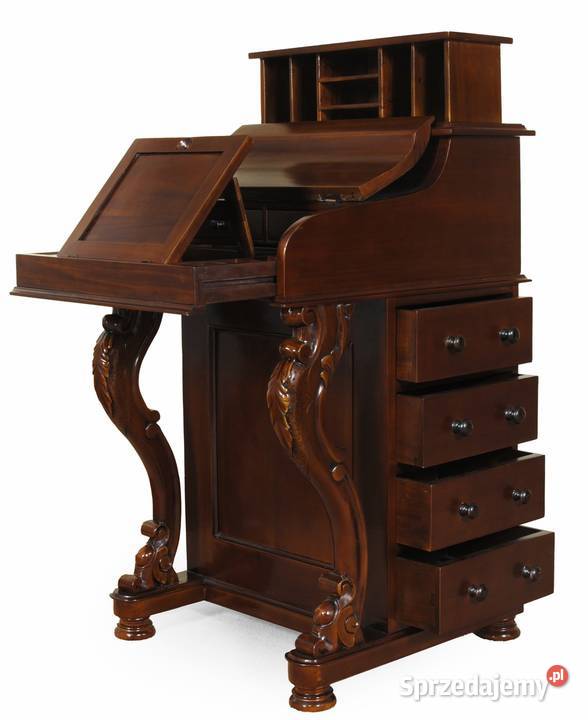 Nowy Stylowy Sekretarzyk Biurko Davenport Września