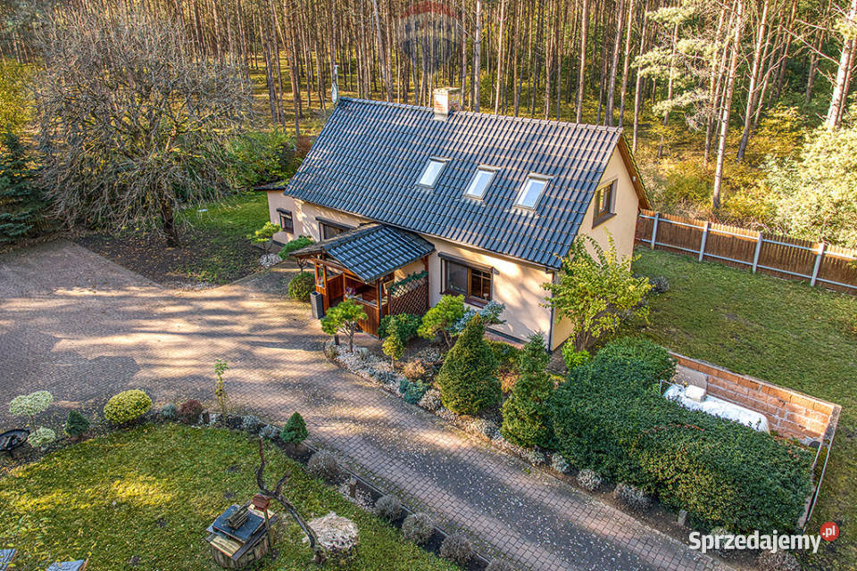 Leśny dom pośród jezior w Miedzichowie Sprzedaż Miedzichowo sprzedam
