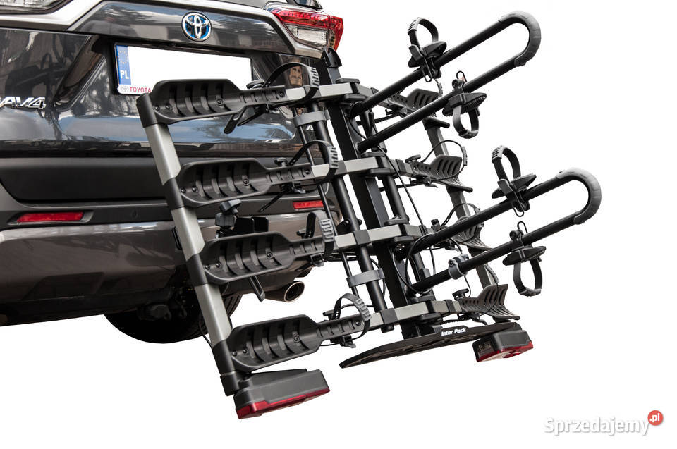 Wynajmę składany bagażnik na hak na 4 rowery Bagażniki
