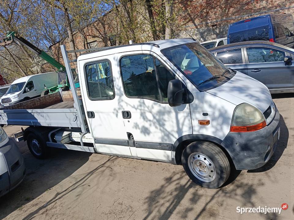 Renault Master 2 2 Wywrotka 7 osobowy Brygadówka Grajewo