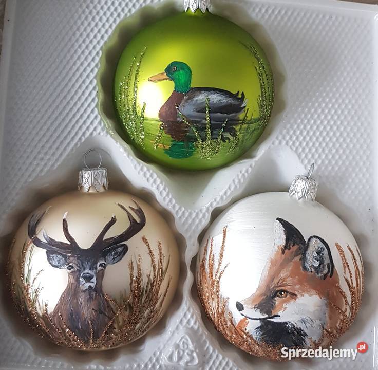 Bombki myśliwskie bańki łowieckie PREZENT