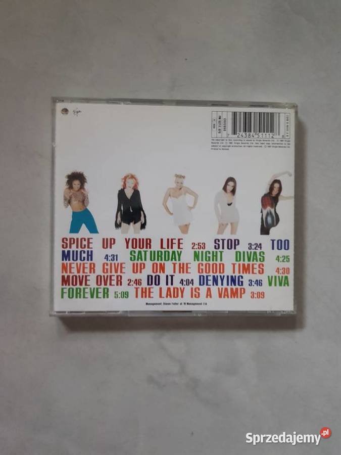 Spice Girls world Vintage z lat 90 unikat Kielce