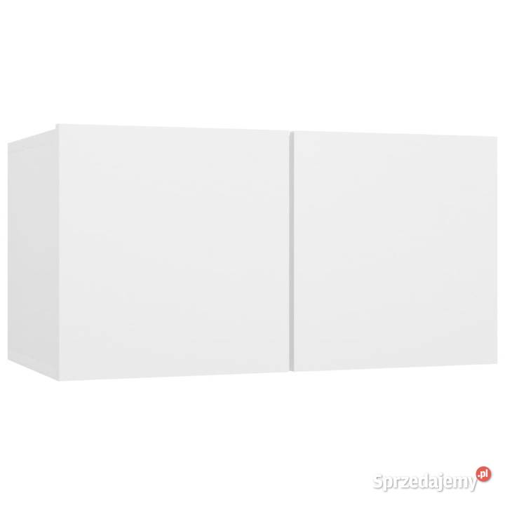 Szafka wisząca pod TV biała 60x30x30 WM804508 mazowieckie