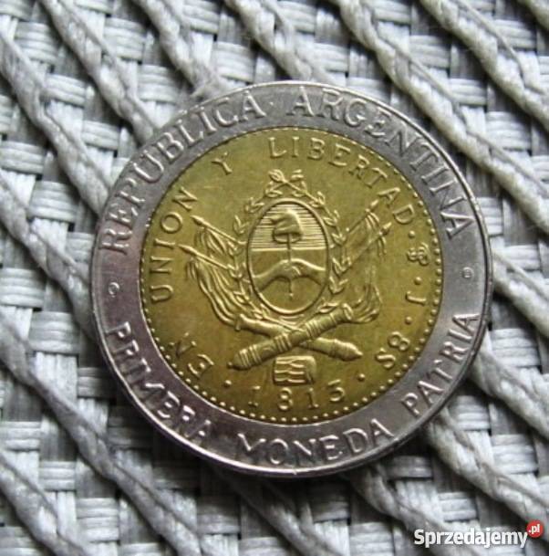 Argentyna 1 Peso 2008r Numizmatyka Kalisz