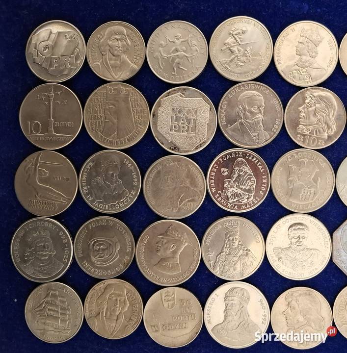 Zestaw Monet 45 sztuk PRL Gliwice sprzedam