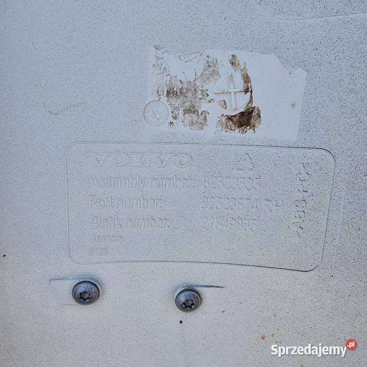 VOLVO FE FL NAROŻNIK OWIEWKA POLIK LEWY PRAWY Bieleń