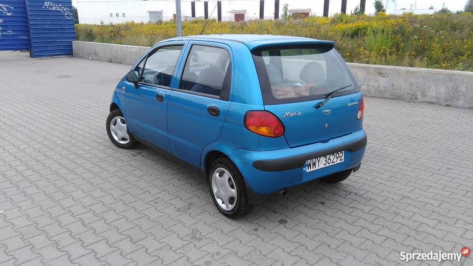 Sprzedam samochód Daewoo Matiz stan radio / CD