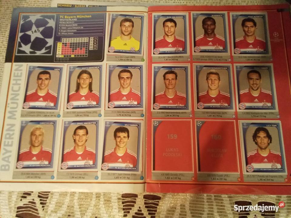 Official sticker album champions League 20082009 Warszawa sprzedam