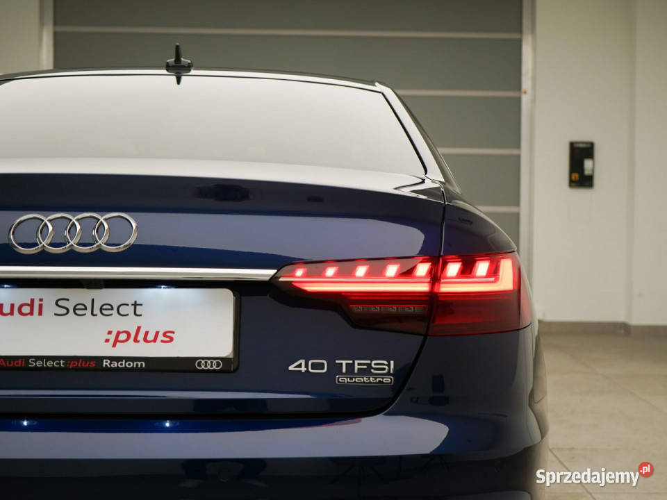 Audi A4 40 TFSI 204 Quattro Sline Led Virtual pełny VAT A4 Kielce