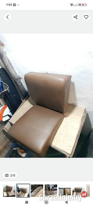 Siedzenia koszą wózka bocznego K750 Leszno