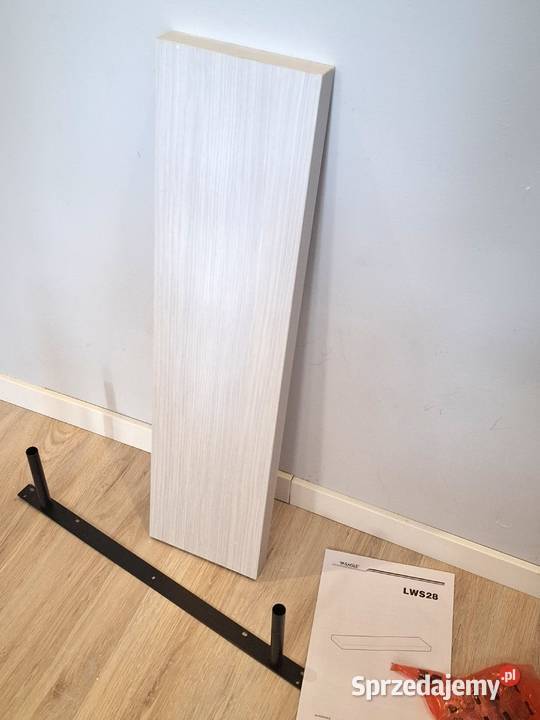 Półka ścienna 20x80x38 biały klon Ruda Śląska