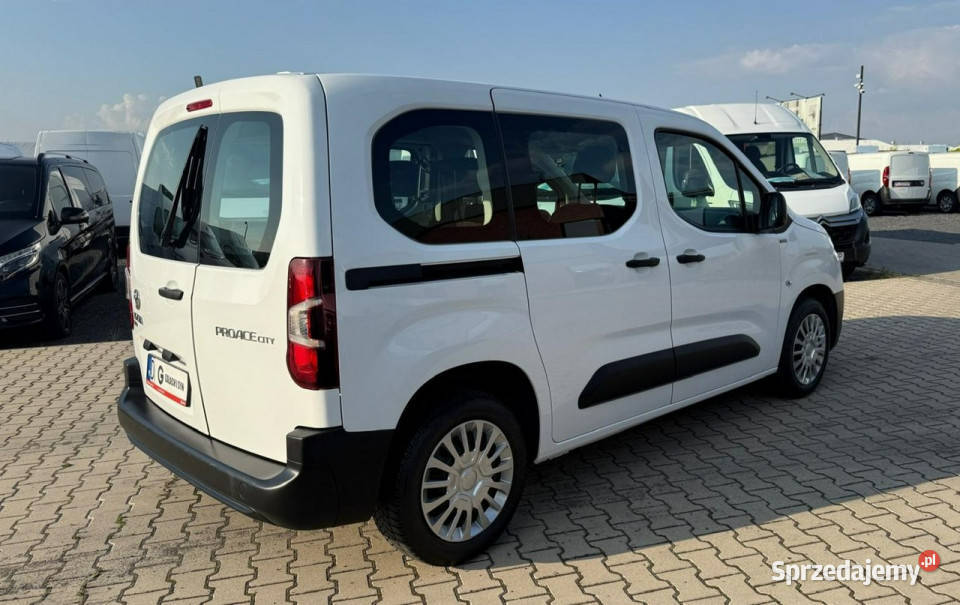 Toyota ProAce City SALON 5 OSÓB 2 x boczne drzwi centralny zamek wielkopolskie Leszno