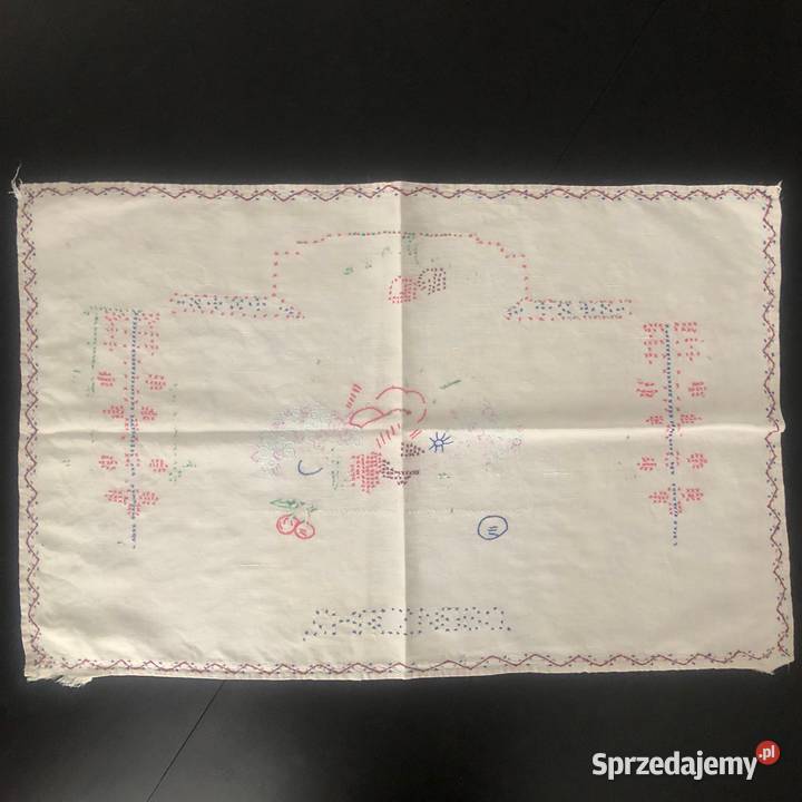 7 Makatki haftowane lata 5060 XX wieku starsze sprzedam