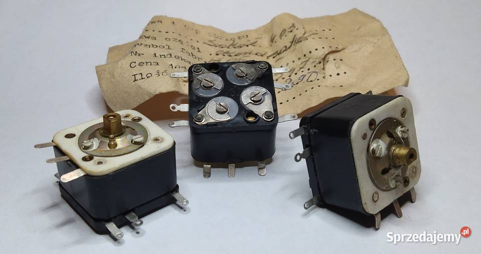 Kondensator zmienny do radia Sokół 403 Gdańsk