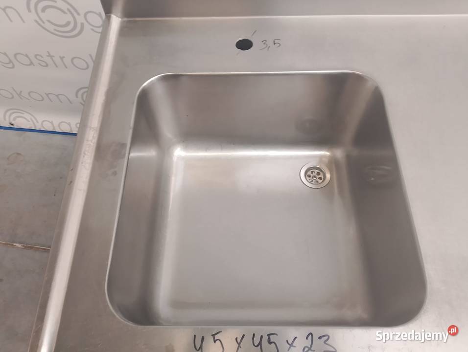 Stół ze zlewemL i półką  120X70 Wrocław