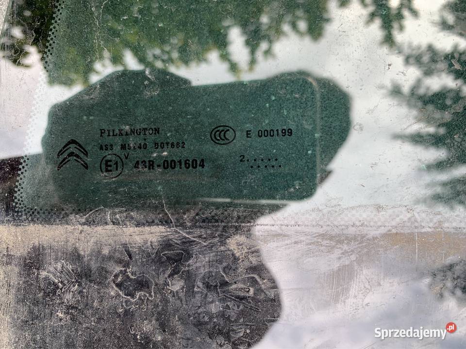 Szyba lewy tył citroen ds4 2012r Boczne (drzwi) wielkopolskie