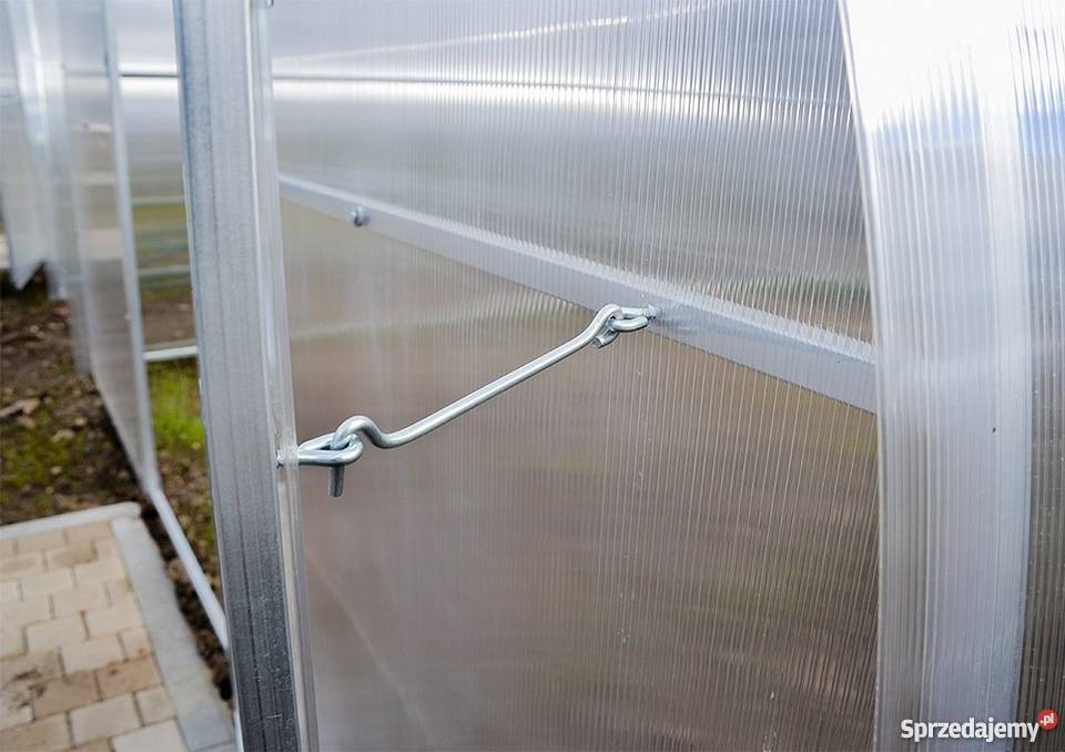 Szklarnia Elegant 3x12m 36m2 H210 poliwęglan 4mm Warszawa