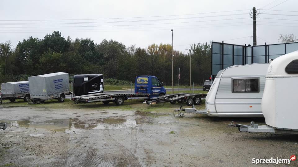 Wypożyczalnia przyczep i autolawet kempingi Świdnica Polska auto wynajem
