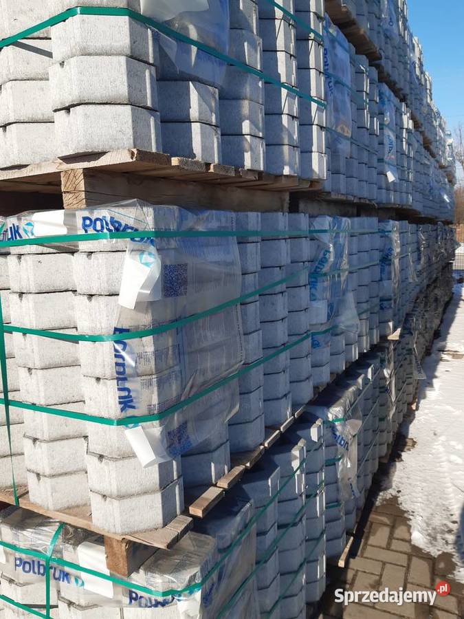 Plyta ażurowa Meba 8x40x60 szara Polbruk Łęczna