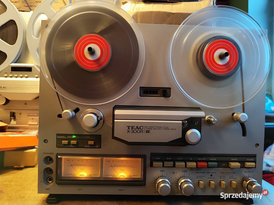 deck szpulowy TEAC X300R 3silniki 3głowice Mosty