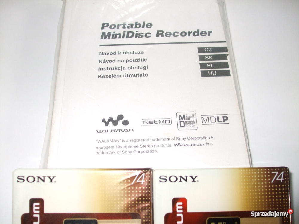 Mini Disc SONY MZN710 USB Recorder pomorskie Tczew sprzedam