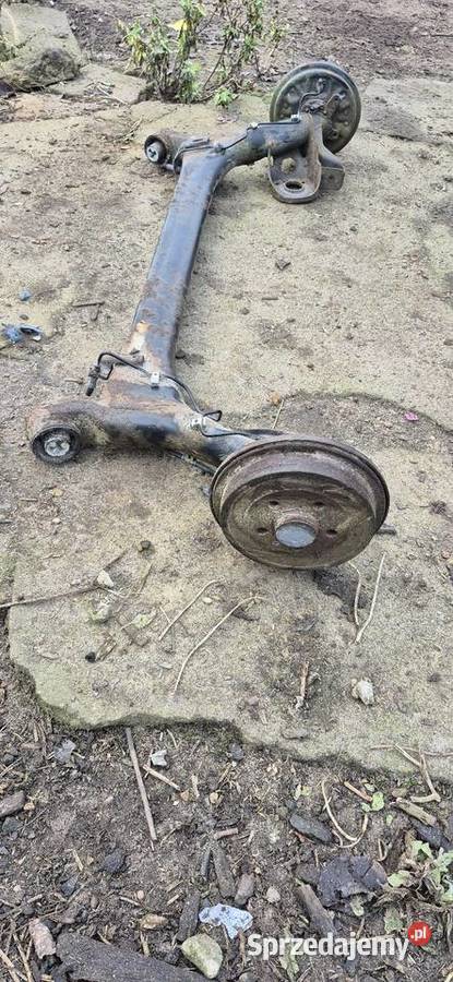 Belka oś tył tylna zawieszenia Vw Polo 9N Skoda Rok produkcji 2006 Słupsk