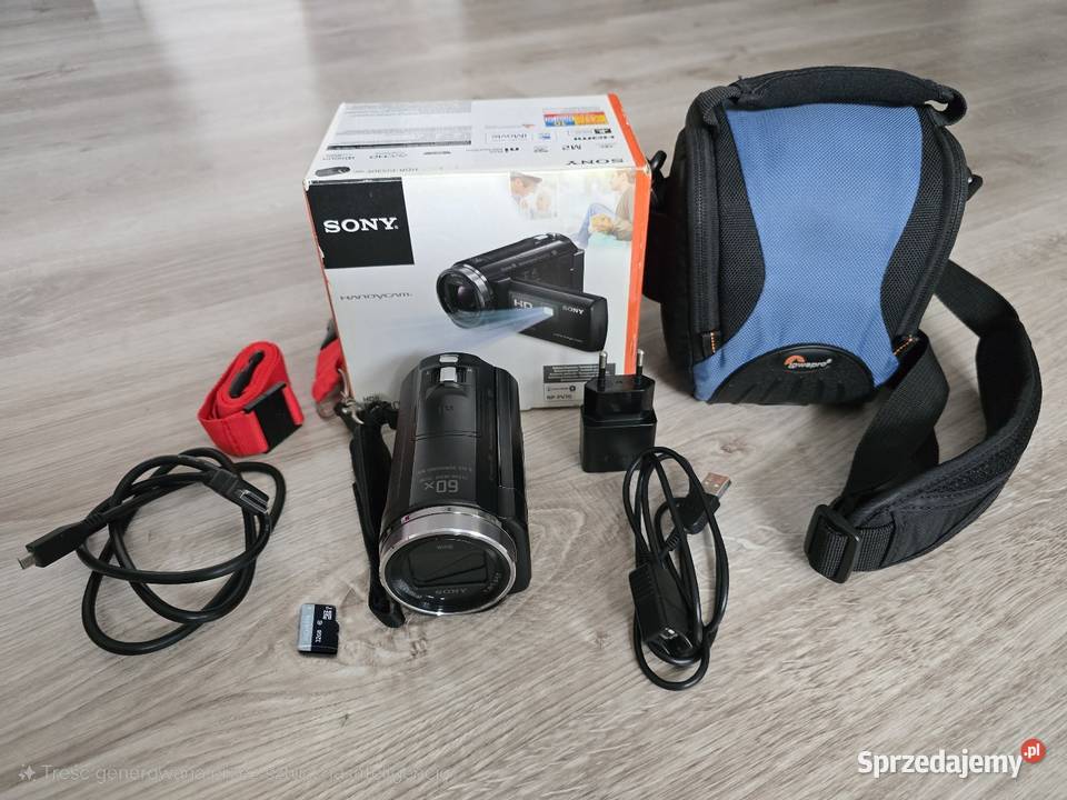 Kamera Sony HDRPJ530E z projektorem Pruszków