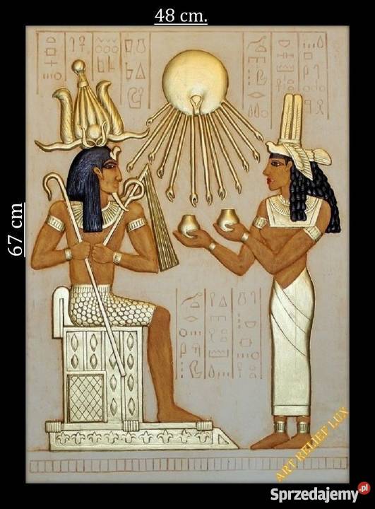 Płaskorzeźba Płaskorzeźby Egipskie Sztukateria Zielona Góra sprzedam