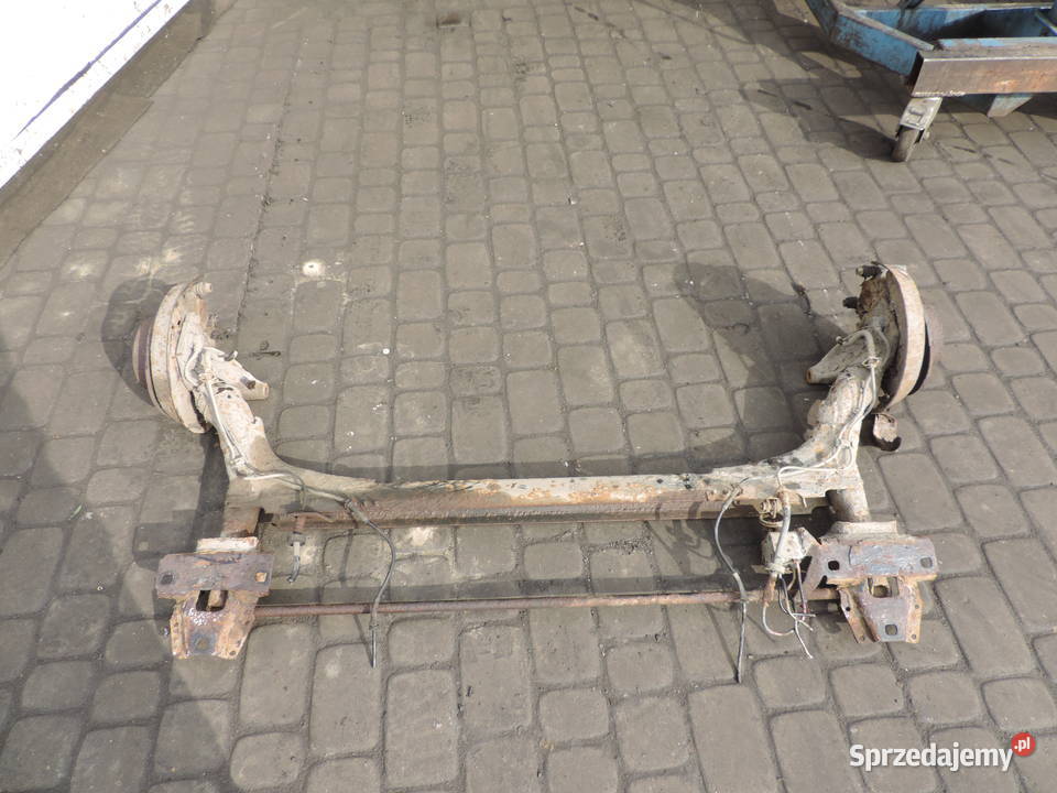 BELKA TYŁ OŚ TYLNA AUDI 80 B4 19 TDI KOMBI ABS Belki zawieszenia Części samochodowe Nowy Sącz