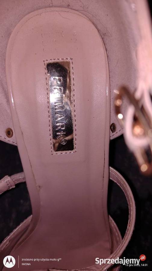 Piękne wysokie złote szpilki Primark 43 inna Ostrów Wielkopolski sprzedam