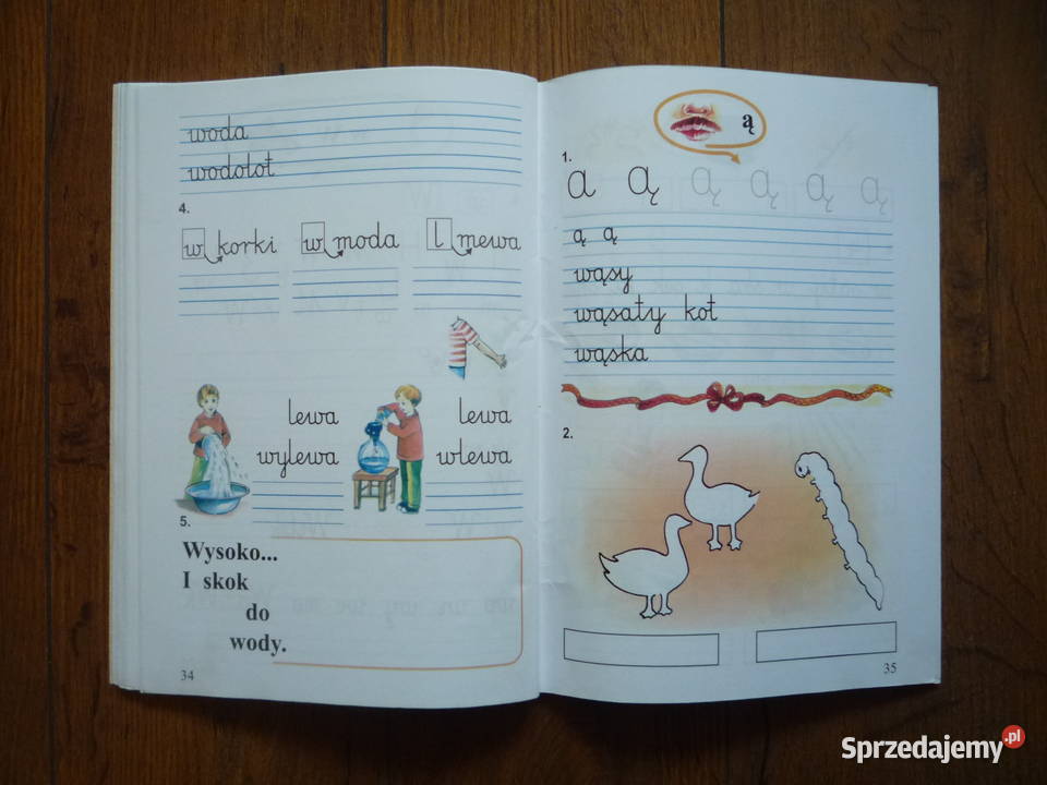 Świat liter Ćwiczenia Elementarz MAC Szczecin