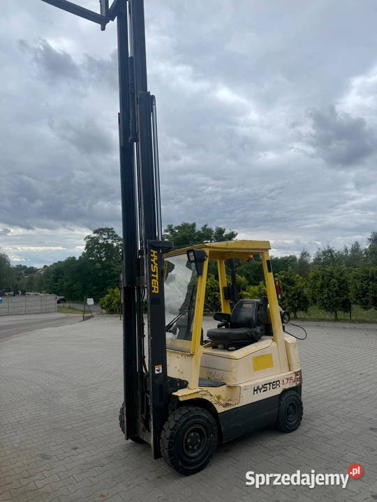wózek widłowy HYSTER H175XM 1750 Triplex 480m łódzkie Działoszyn