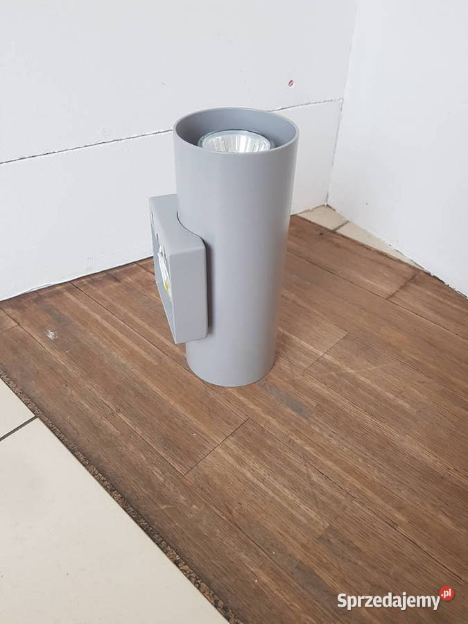 Kinkiet ścienny TUBA góradół SZARY 2x50W GU10 Warszawa