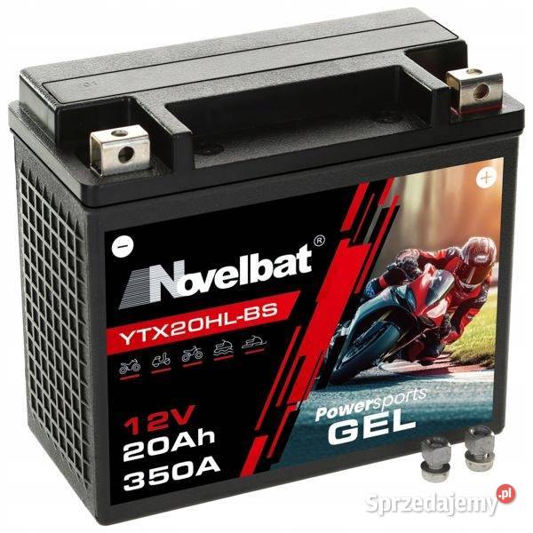 Akumulator Novelbat GELYTX20HLBS 20Ah 350A P osobowe dolnośląskie Jelcz-Laskowice