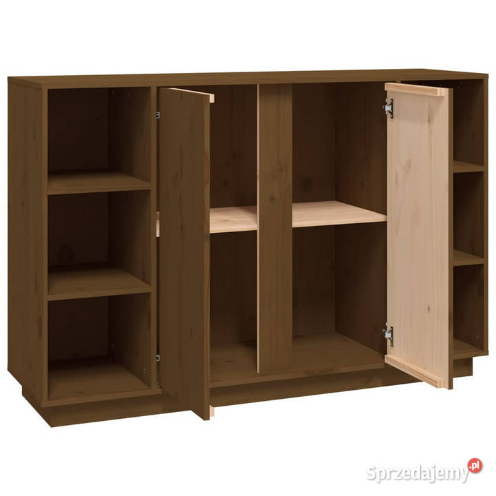 Szafka miodowy brąz 120x35x80 lite drewno Warszawa sprzedam