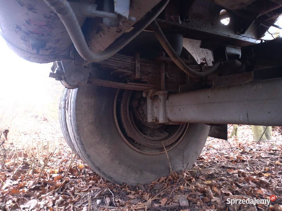 Przyczepa leśna z HDS Wysoka