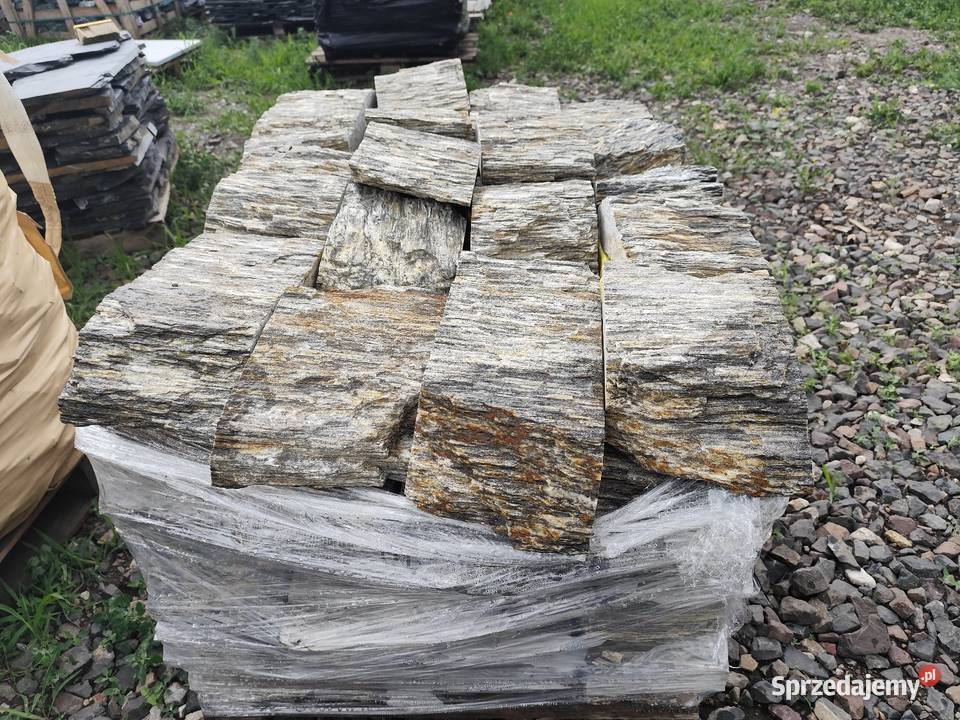 Płytka łupana laminowana Cięta mazowieckie Roszczep