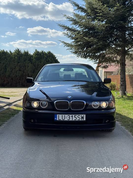 BMW E39 22 benzyna gaz 2001 granatowy lubelskie Nowy Orzechów sprzedam