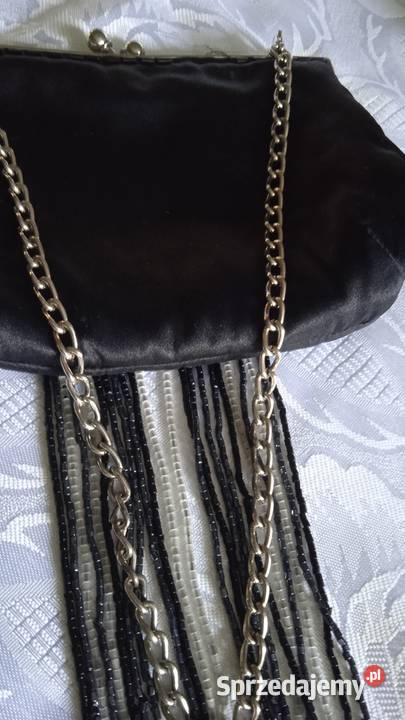 WIECZOROWA WYSZYWANA KORALIKAMI KOPERTKA NA Piła