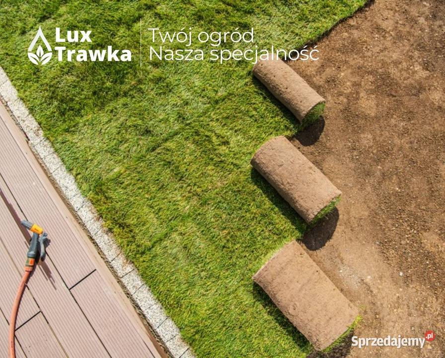 Trawa z rolki Kompleksowe przygotowanie podłoża małopolskie Nowy Sącz