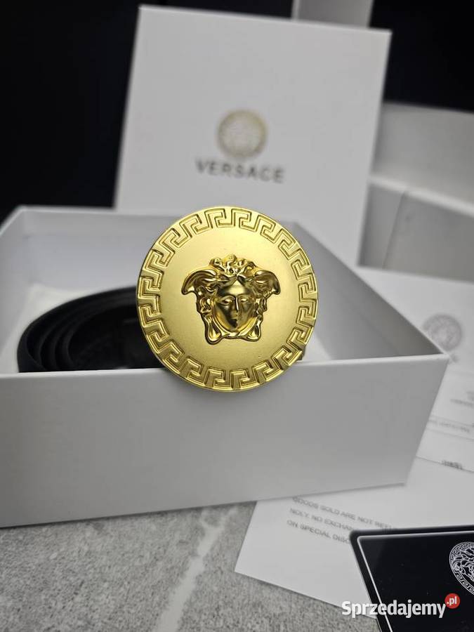 Zestaw porfel i pasek versace lux skora Poznań