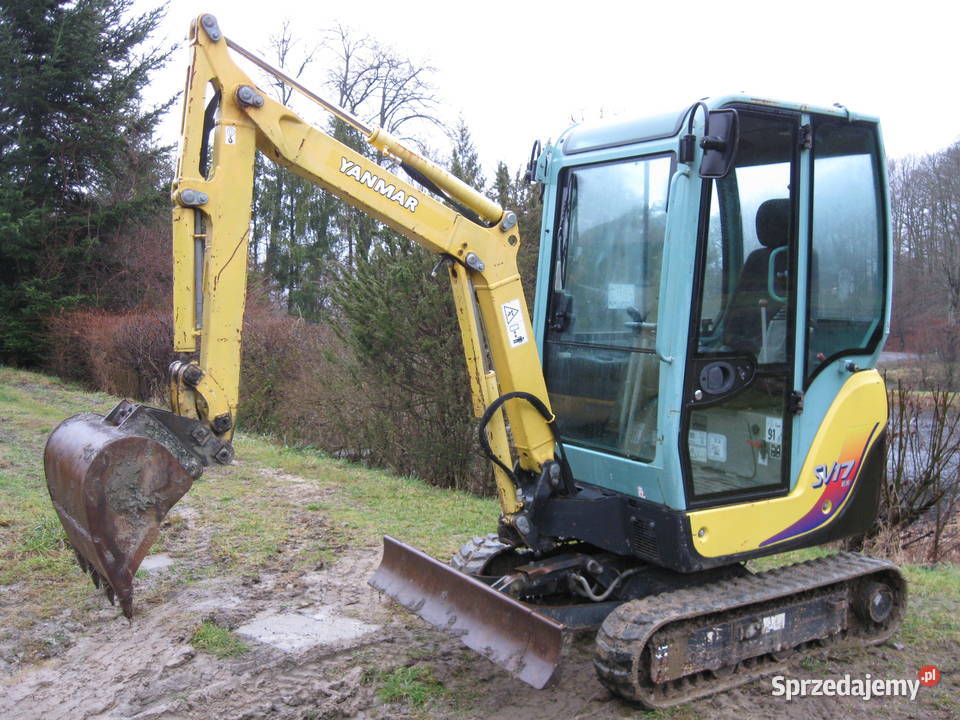 Minikoparka Yanmar SV17EX 2014r SV15 16 19 JCB Kołczygłowy