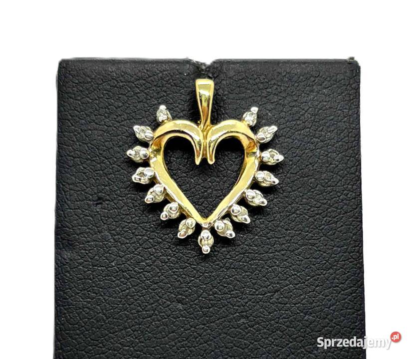 Złota Zawieszka pr 585 118g Serce