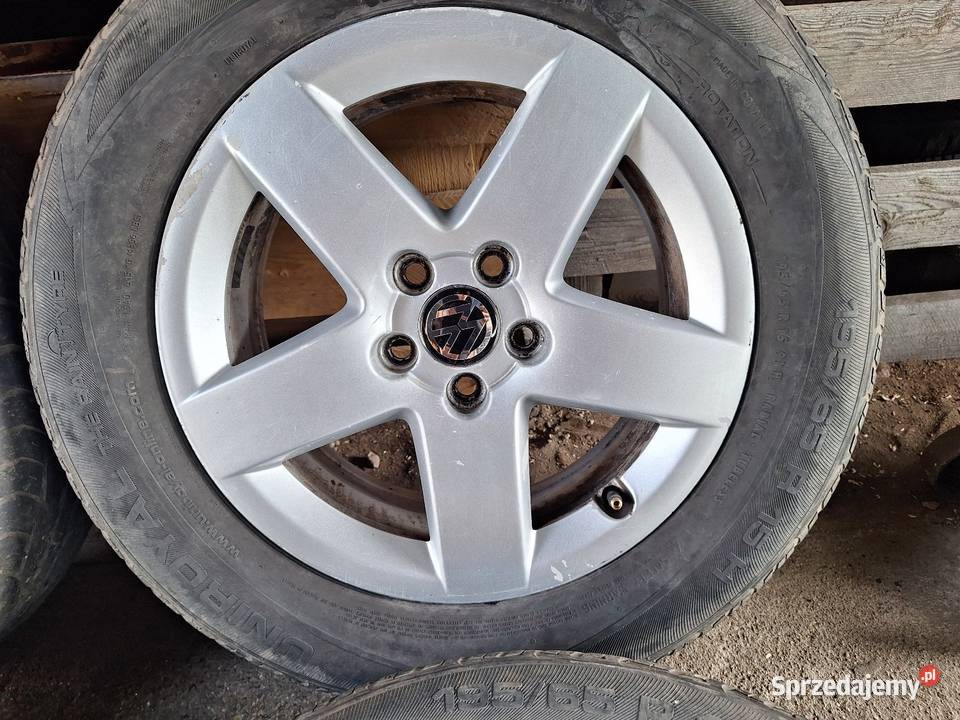 Alufelgi 5x100 15 ET38 Audi A3 Seat Leon Skoda Samochodowe Choceń