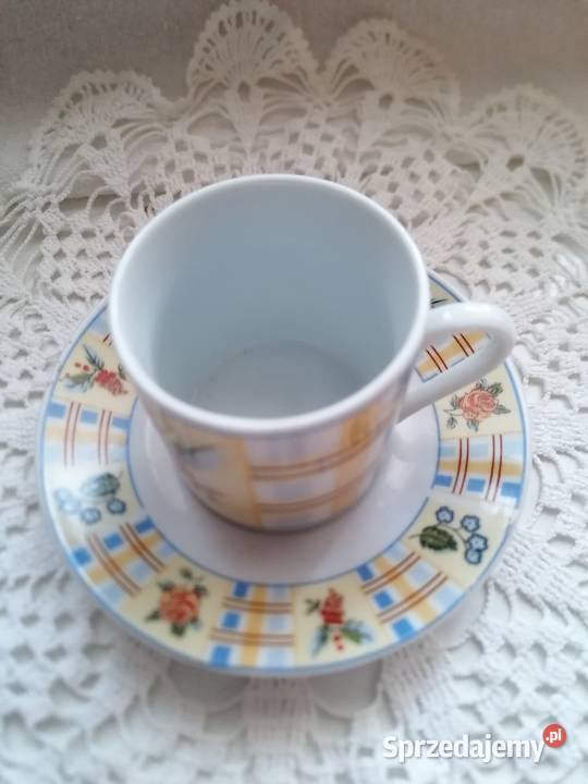 Filiżanki ze spodkami 12Zestaw Bavarian Łódź