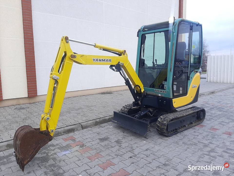 YANMAR SV18 2015r 3800 mth GWARANCJA możliwy Gniezno