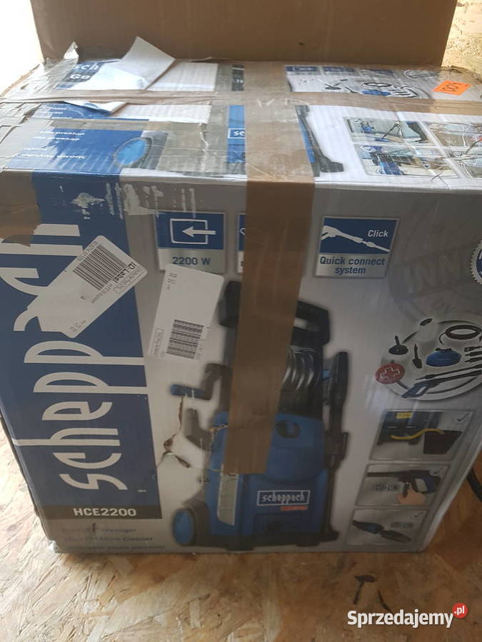 Myjka ciśnieniowa Scheppach HCE 2200 wat 165 bar