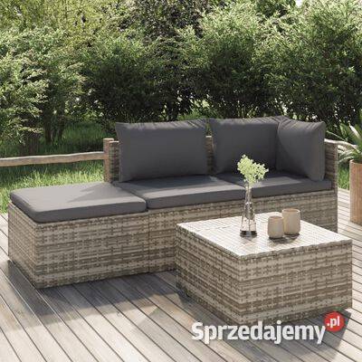 vidaXL 4cz zestaw wypoczynkowy do ogrodu Warszawa